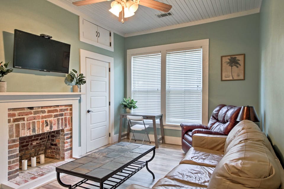 Historic Moss Point House w/ Loft - 6 Mi to Beach! House in Moss Point