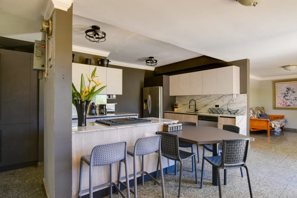 Walk to Isla Verde Beach! Home w/ Heated Pool House in Carolina