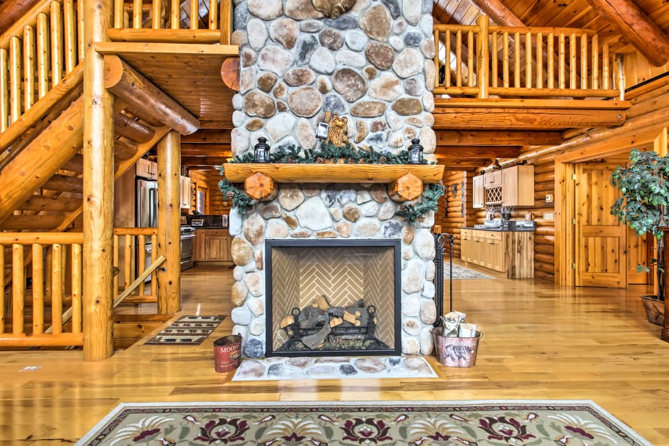 Spacious Twin Mountain Vacation Rental on 5 Acres! House in Twin Mountain