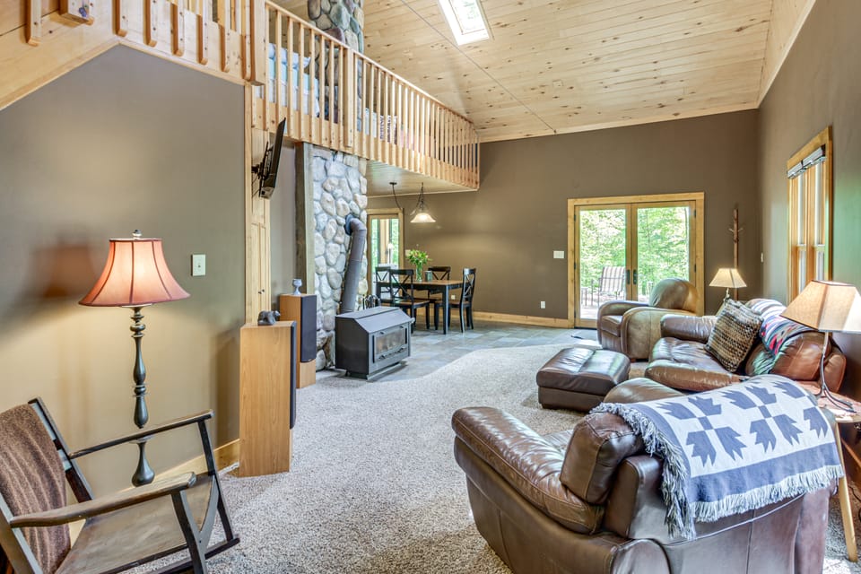Waterfront Cabin on Trout Lake w/ Private Dock! House in Minnesota