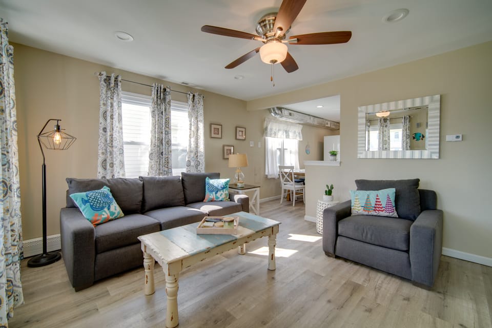 North Wildwood Vacation Rental: 4 Blocks to Beach House in North Wildwood