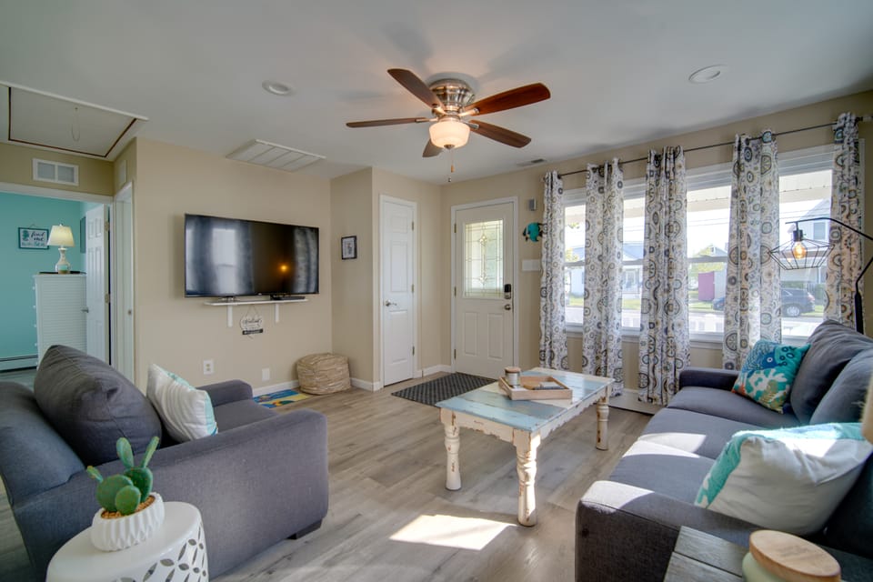 North Wildwood Vacation Rental: 4 Blocks to Beach House in North Wildwood