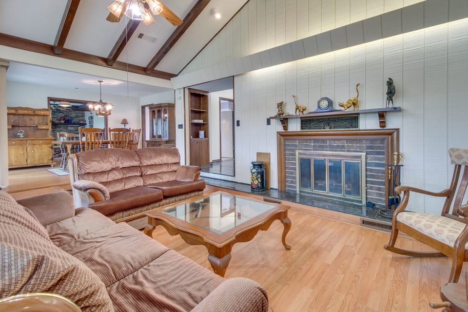 Gassville Home 3 Mi to White River & Trout Fishing House in Gassville