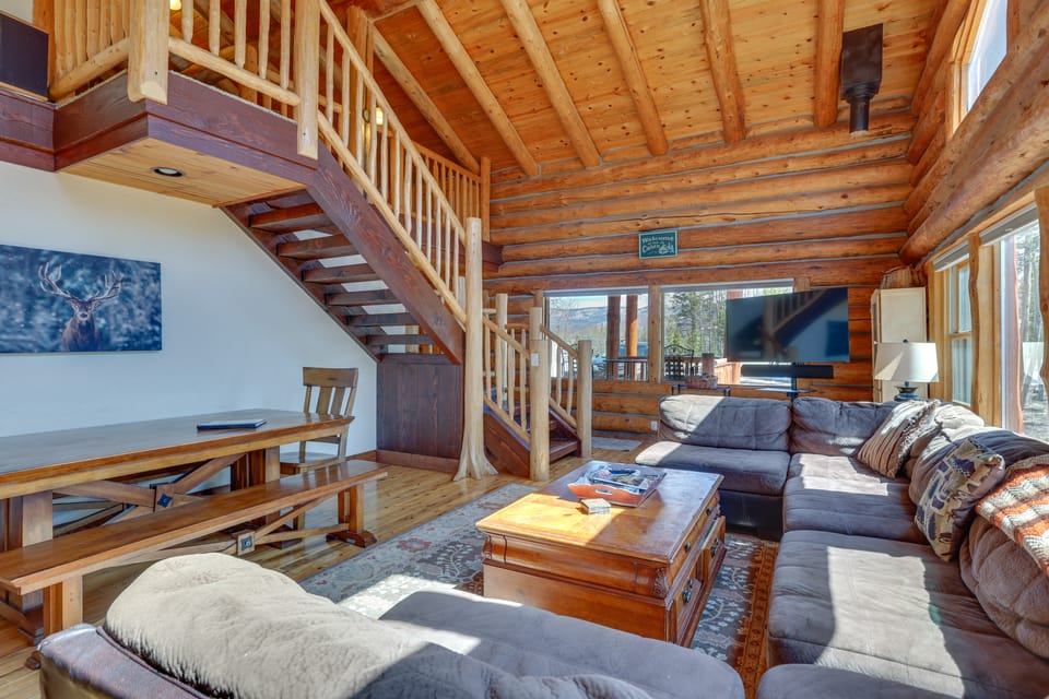 Access to Rocky Mtn Nat'l Park: Grand Lake Cabin House in Rocky Mountain National Park