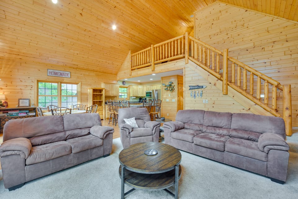 Lakefront Wisconsin Cabin with Boat Dock! House in Wisconsin