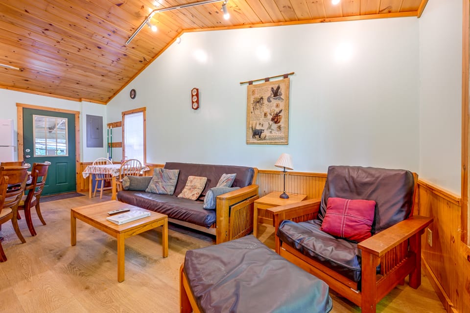 Peaceful Bryson City Cabin - Fire Pit & Hot Tub! House in Fontana Lake