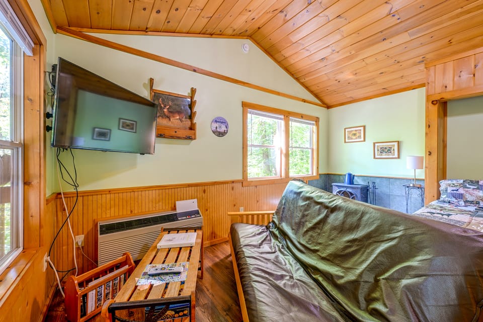 Secluded Nantahala 'Gone Hunting' Cabin w/ Hot Tub House in Fontana Lake