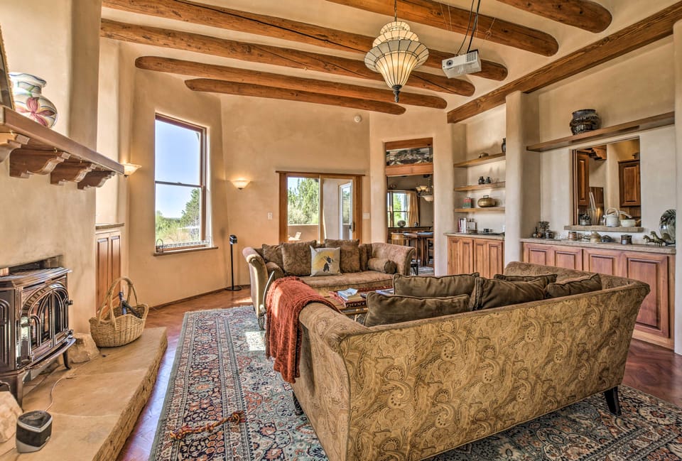 Stunning Santa Fe SW-Style Getaway w/ Indoor Pool! House in Santa Fe