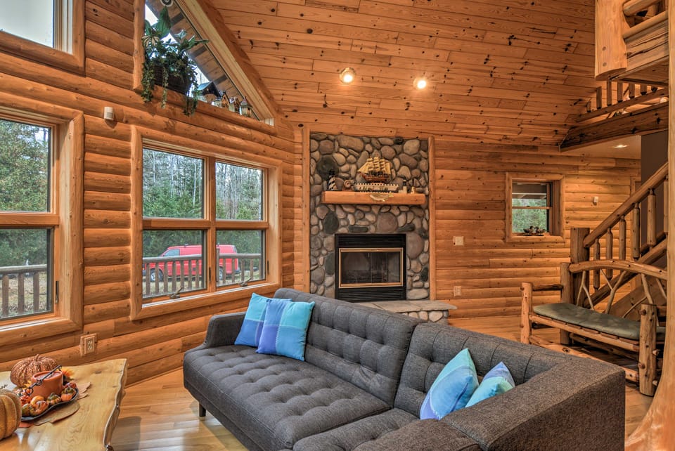 'Camp Tony' w/ Trail Access: Walk to Lake Huron! House in Michigan