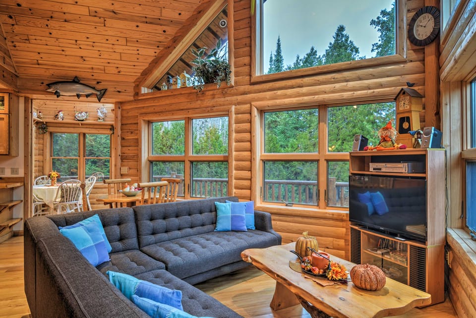 'Camp Tony' w/ Trail Access: Walk to Lake Huron! House in Michigan