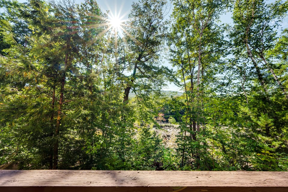 Riverfront Lincoln Condo w/ Patio + Pool Access! Apartment in Woodstock