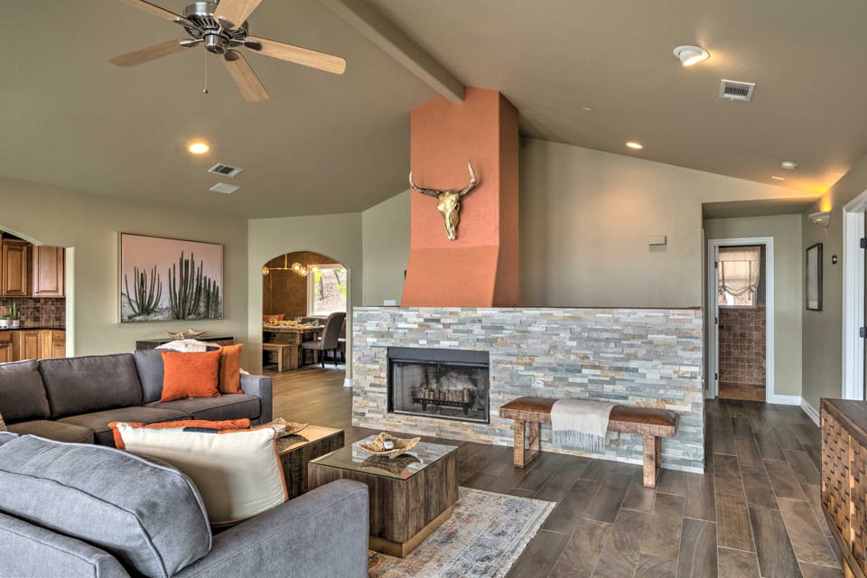 Deck & Lake Travis Views: Hill Country Hideaway! House in Jonestown