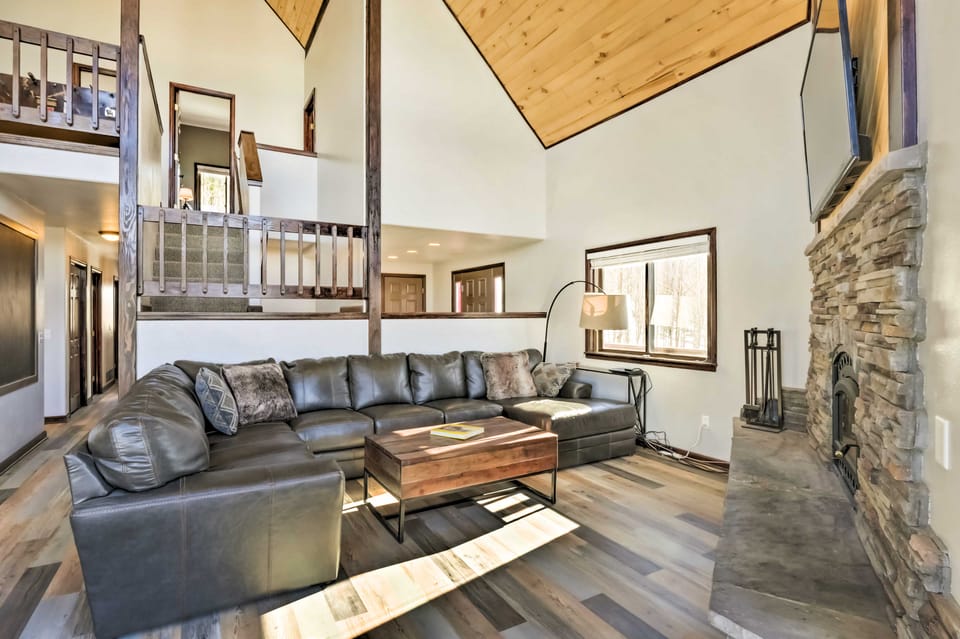 Spacious Fairplay Cabin w/ Views ~ 21 Mi to Breck! House in Park County