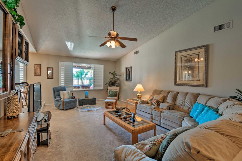 Golf, Hike & Suntan: Mesa Family Home w/ Yard House in Mesa