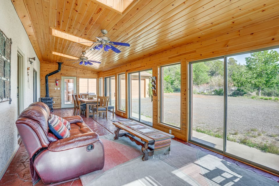 Sunroom + Sauna! Mtn-View Prescott Valley Home House in Arizona