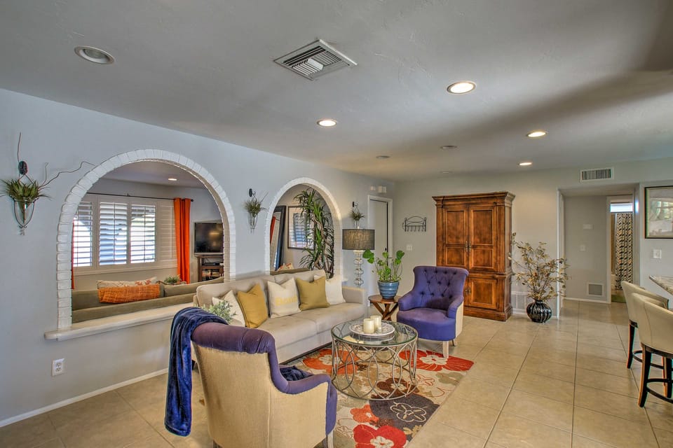 4 Mi to Old Town: Family Home w/ Pool & BBQ House in McCormick Ranch