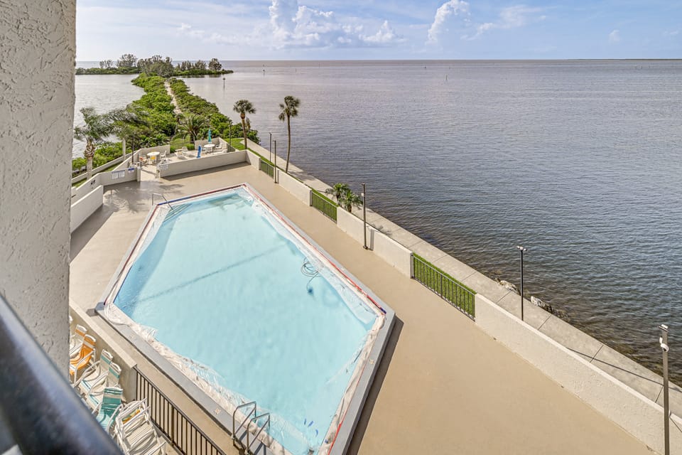 On-Site Beach Access! Waterfront Hudson Condo Apartment in Hudson