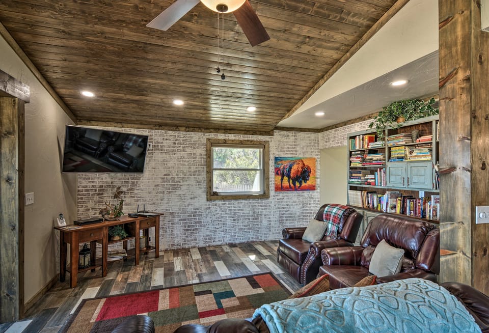 Charming Texas Home w/ Stunning Canyon Views! House in Oklahoma