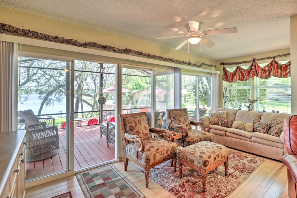 Lakefront Nature Escape! Cabin in Keystone Heights House in Florida