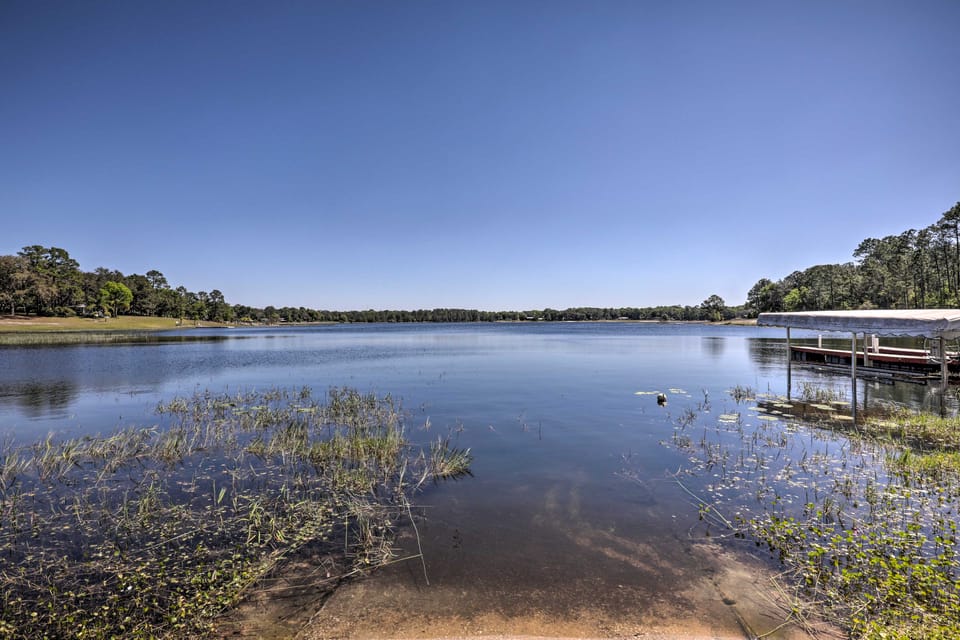 Lakefront Nature Escape! Cabin in Keystone Heights House in Florida