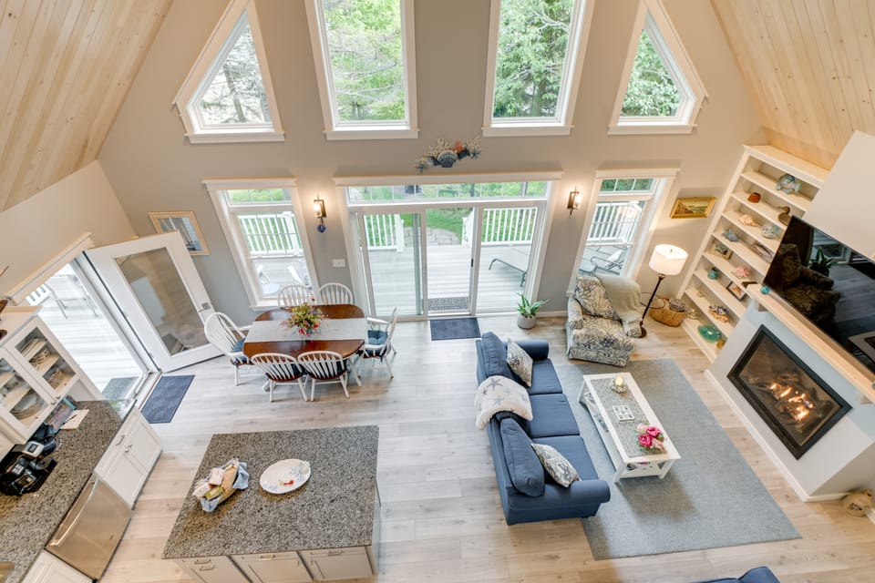 Oceanfront Prospect Harbor House w/  Deck, View House in Birch Harbor