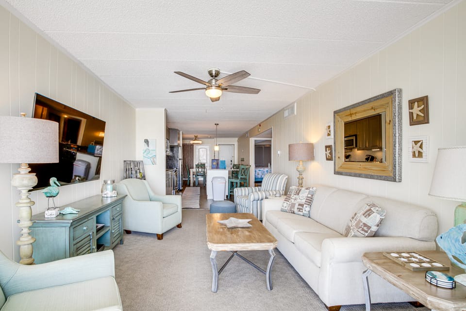 Heated Pool + Views: Beachfront Ocean City Gem Apartment in Ocean City