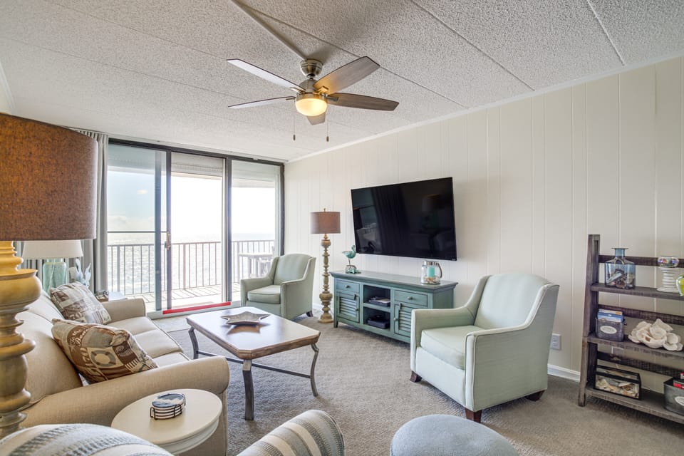 Heated Pool + Views: Beachfront Ocean City Gem Apartment in Ocean City