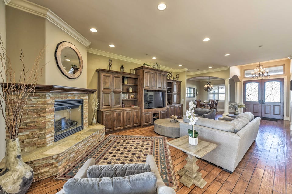 Near Wineries: Elk Grove Getaway w/ Saltwater Pool House in San Francisco Bay Area