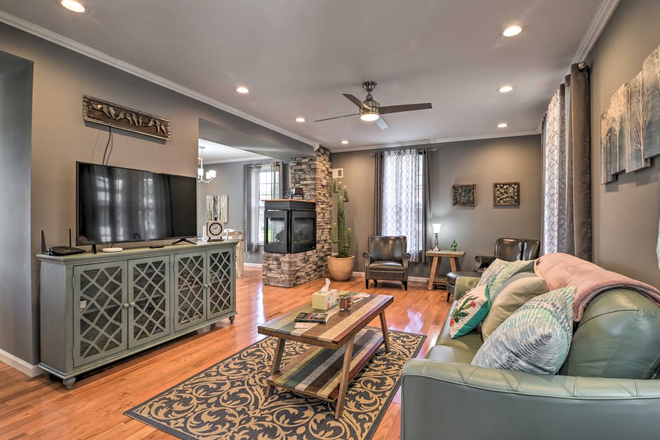 Walk to Parks & Dining: Spacious Ligonier Home! House in Ligonier