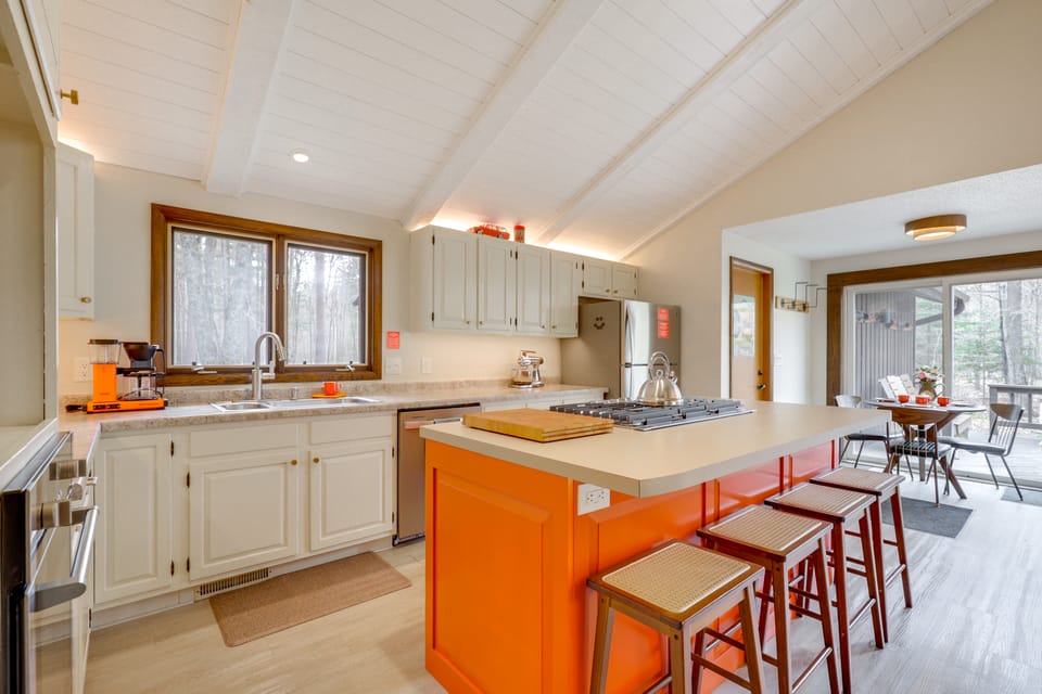 Game Room! Mid-Century Escape in the Northwoods House in Wisconsin