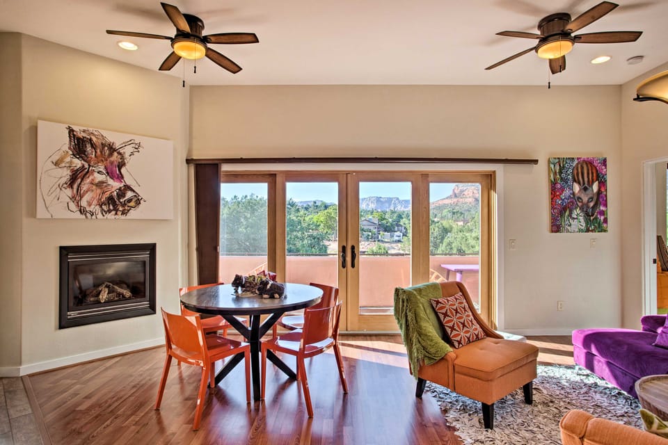 Furnished Patio & Views: West Sedona House! House in Sedona