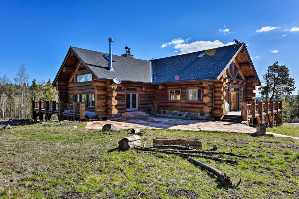 22STR-00019 Fairplay High Country Lodge w/ Hot Tub House in Park County