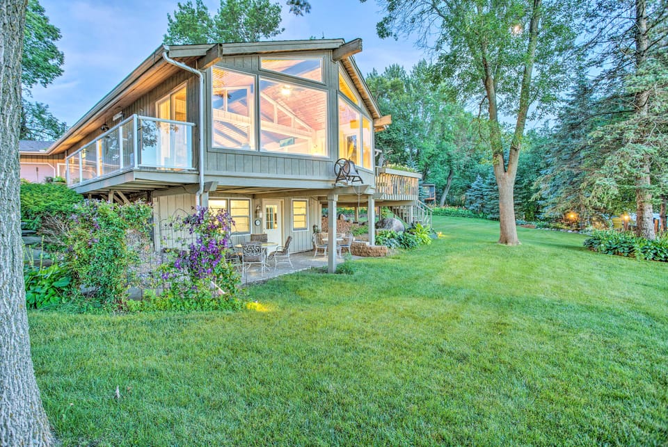 Jordan Home w/Boat House & Dock on Cedar Lake House in Minnesota