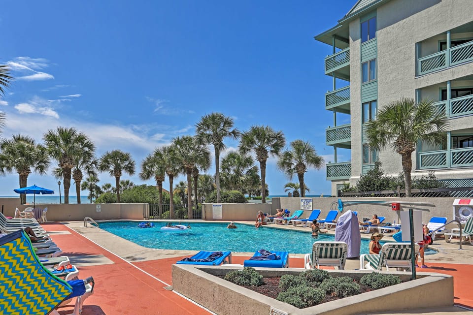 Community Pool Access: Condo in Myrtle Beach Apartment in Myrtle Beach