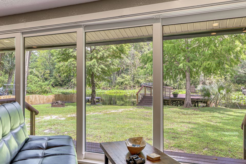Riverfront Apopka Cabin: Paddle & Relax House in Apopka