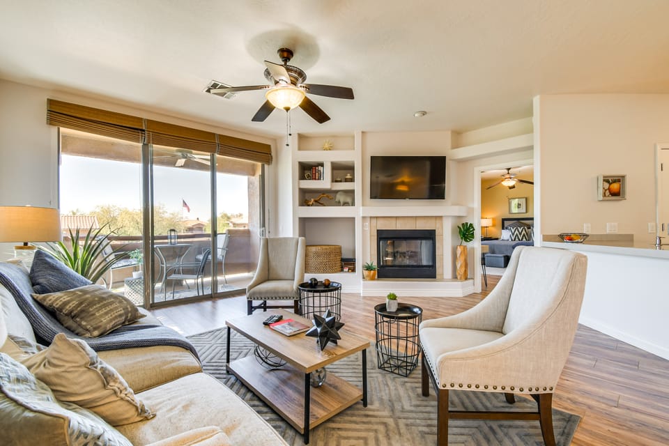 7 Mi to TPC Scottsdale: Resort Condo w/ Pool Apartment in Scottsdale