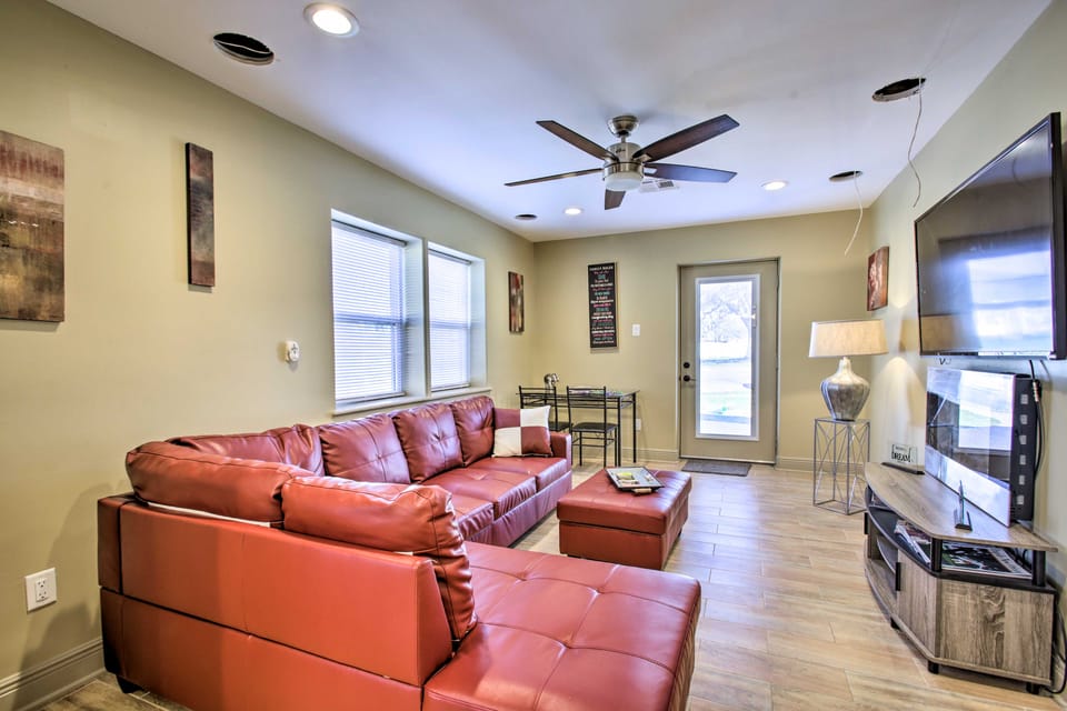 Walk to City Park: Contemporary NOLA Home Apartment in New Orleans