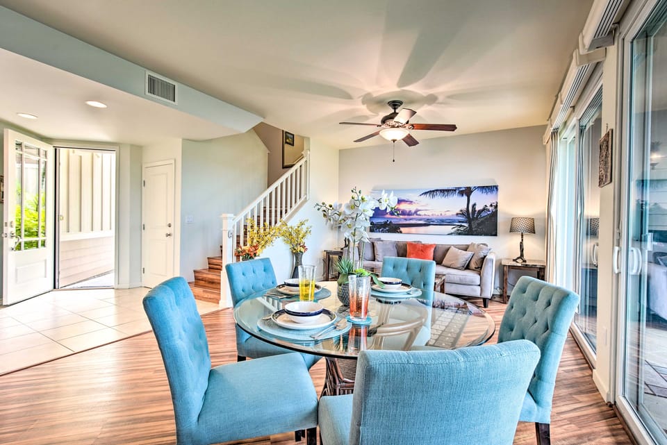 Lanai & Resort-Style Perks! Kona Townhome Apartment in Big Island