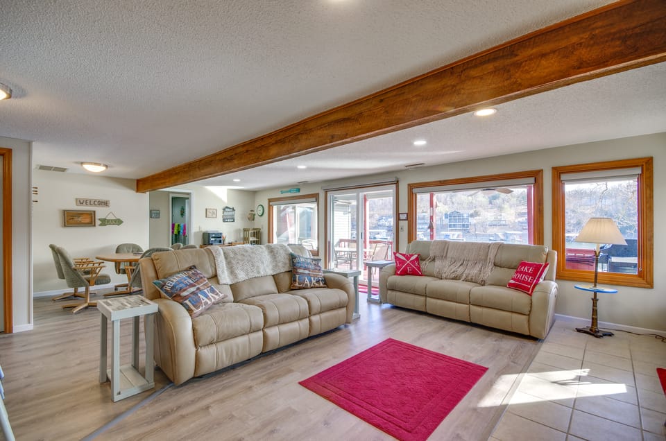 'Hiller Haus' w/ Boat Dock in Lake of the Ozarks! House in Lake of the Ozarks