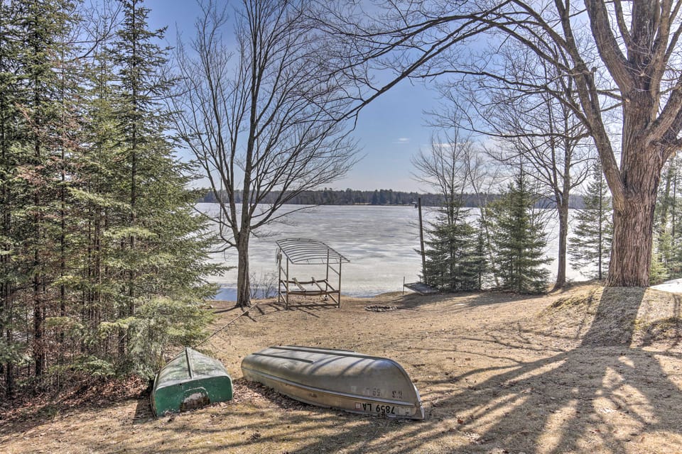 Waterfront Pike Lake Retreat: Snowmobile Paradise Cottage in Wisconsin