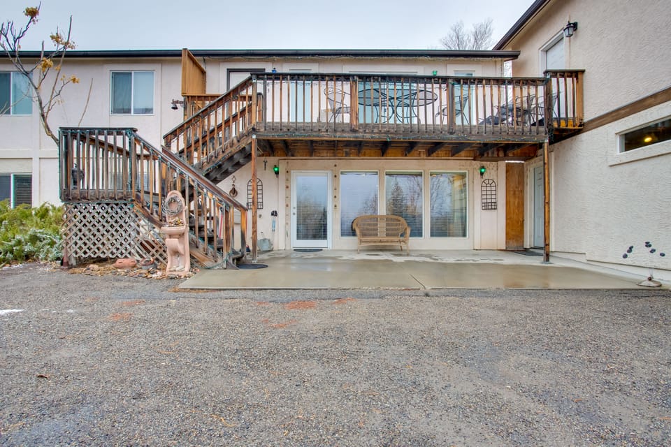 Grand Junction Abode ~ 2 Miles to Wineries & Golf! House in Grand Junction