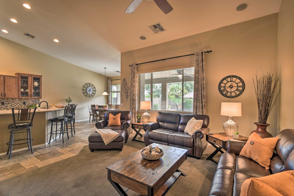 Spacious Surprise Home: 6 Mi to Wildlife World Zoo House in Surprise