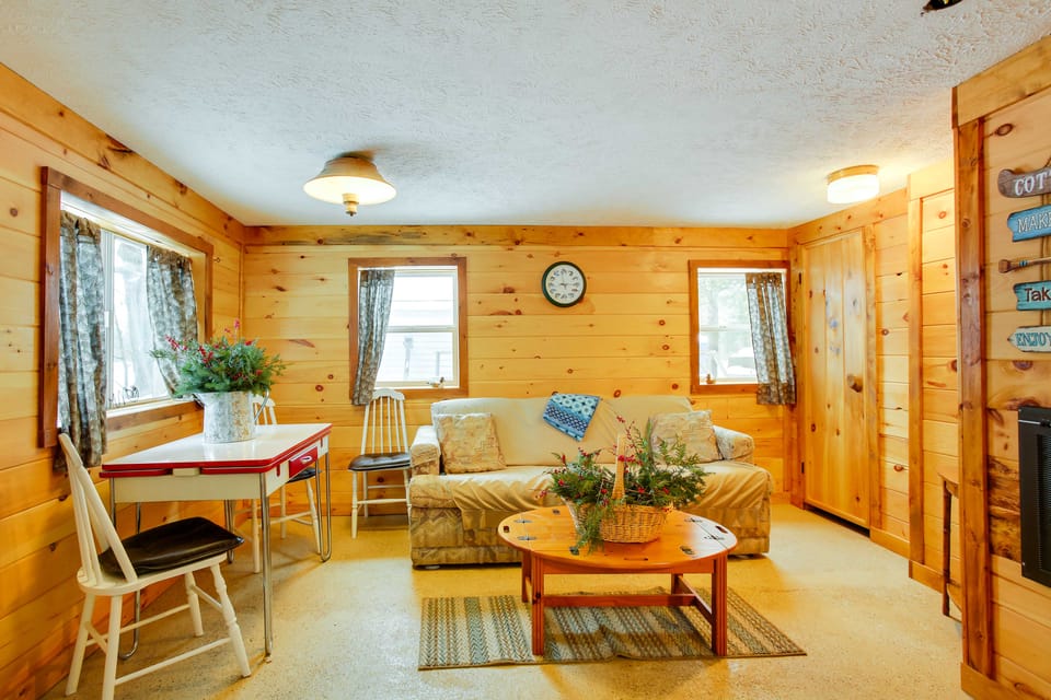 Pine Ridge Resort Cabin on Bass Lake w/ Dock! House in Michigan