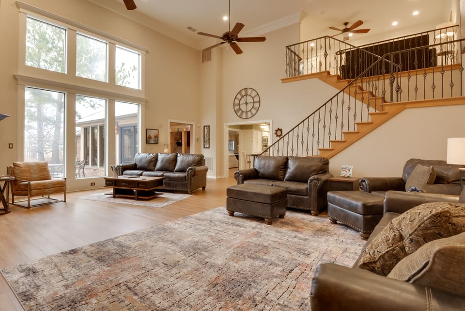 Luxe Home w/ Private Pool & Game Room in Vinita House in Ozark Mountains