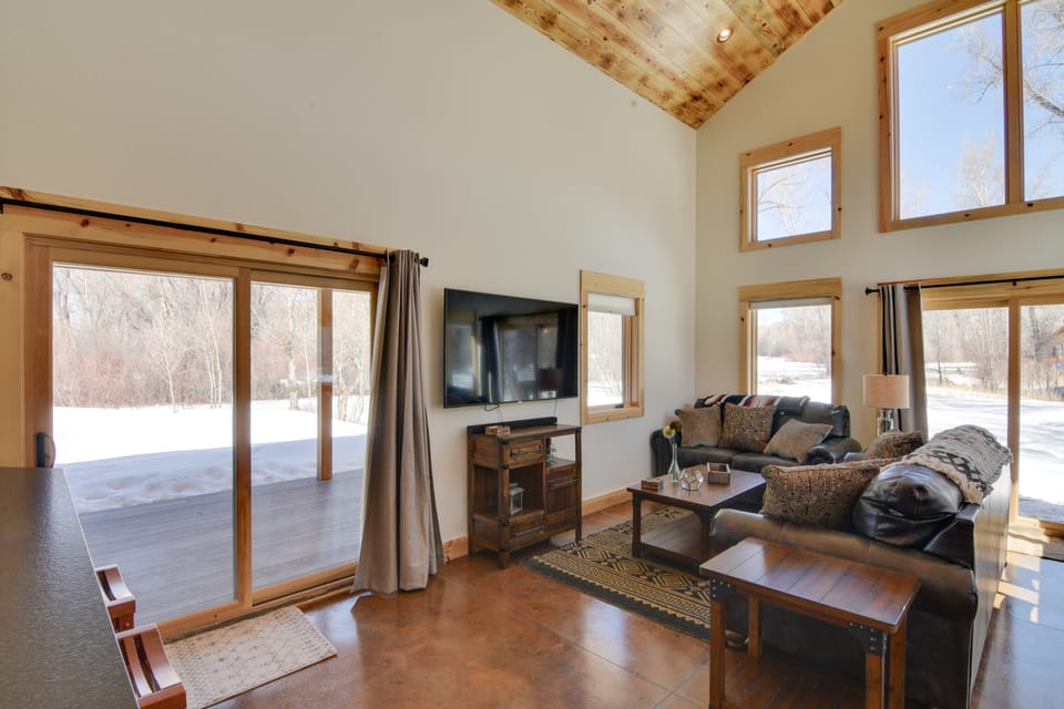 Riverfront Home w/ BBQ: 2 Mi to Downtown Gunnison! House in Colorado