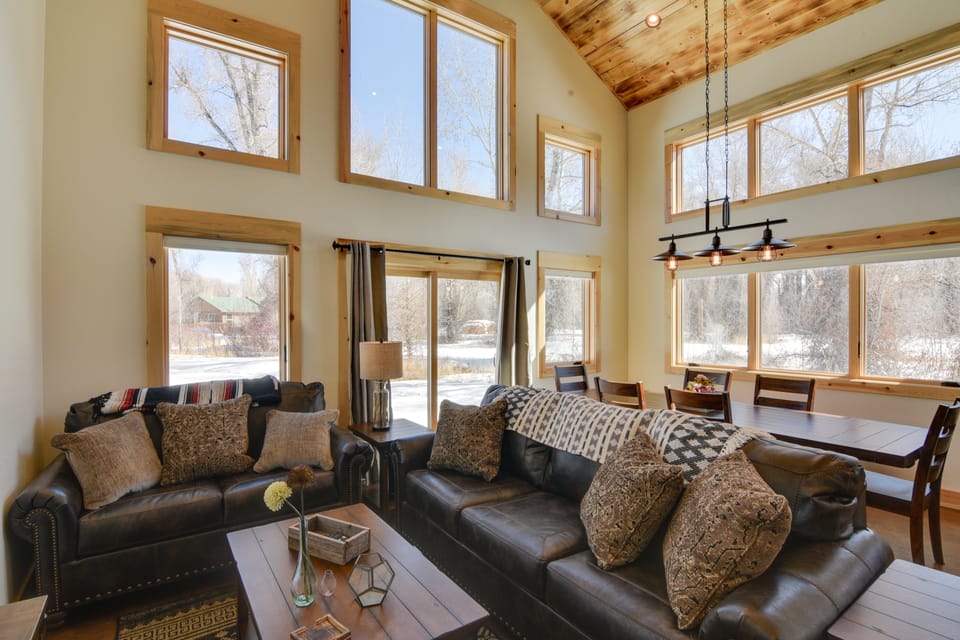 Riverfront Home w/ BBQ: 2 Mi to Downtown Gunnison! House in Colorado