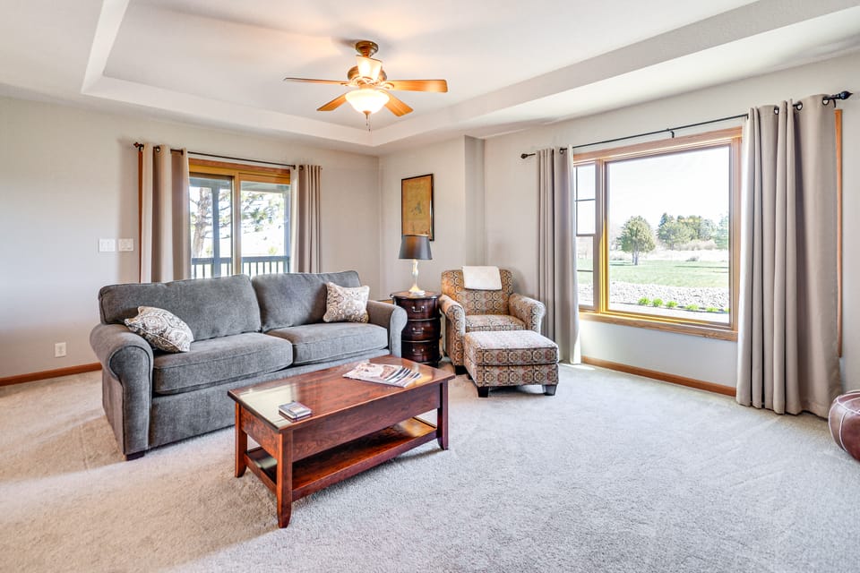 Serene Yellowstone Country Retreat w/ Deck & Views House in Wyoming