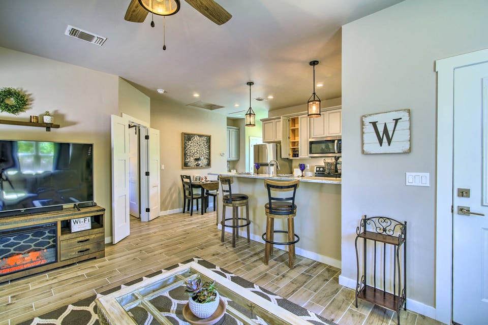 Hill Country Escape: Hike, Swim, & Drink Wine House in Fredericksburg