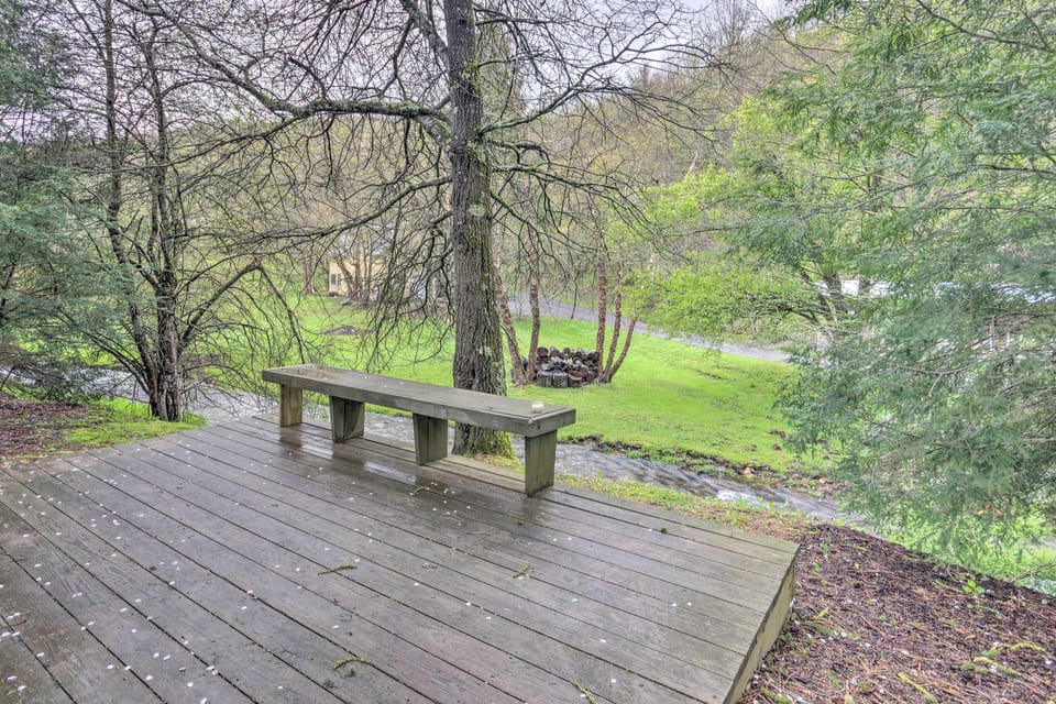 Upscale Rustic Duplex on Stream, Near Blowing Rock Apartment in Watauga
