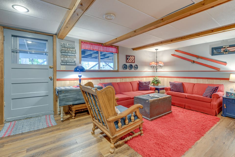 Quiet Retreat on Lake w/ Kayaks, Boats + Bikes! House in Wisconsin